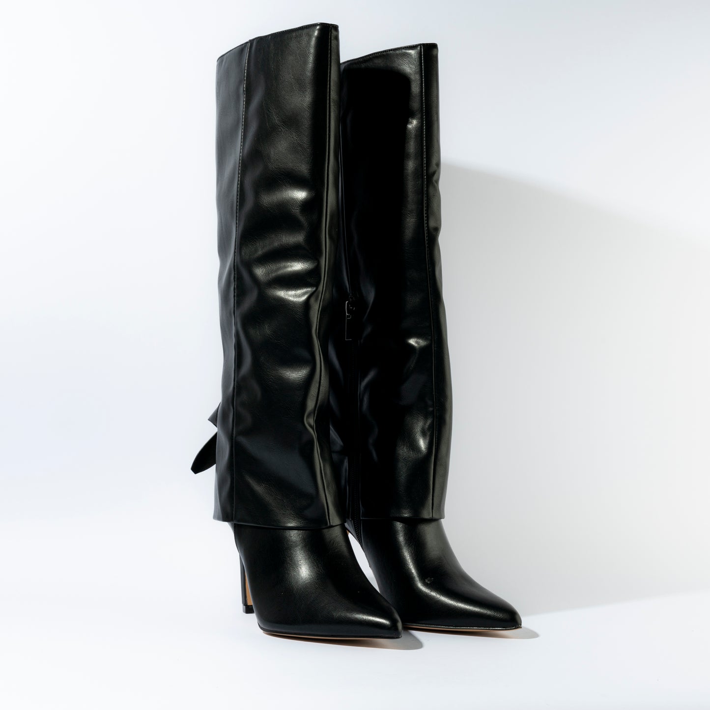 Bota Alta Mujer Tacón negro Ivonne