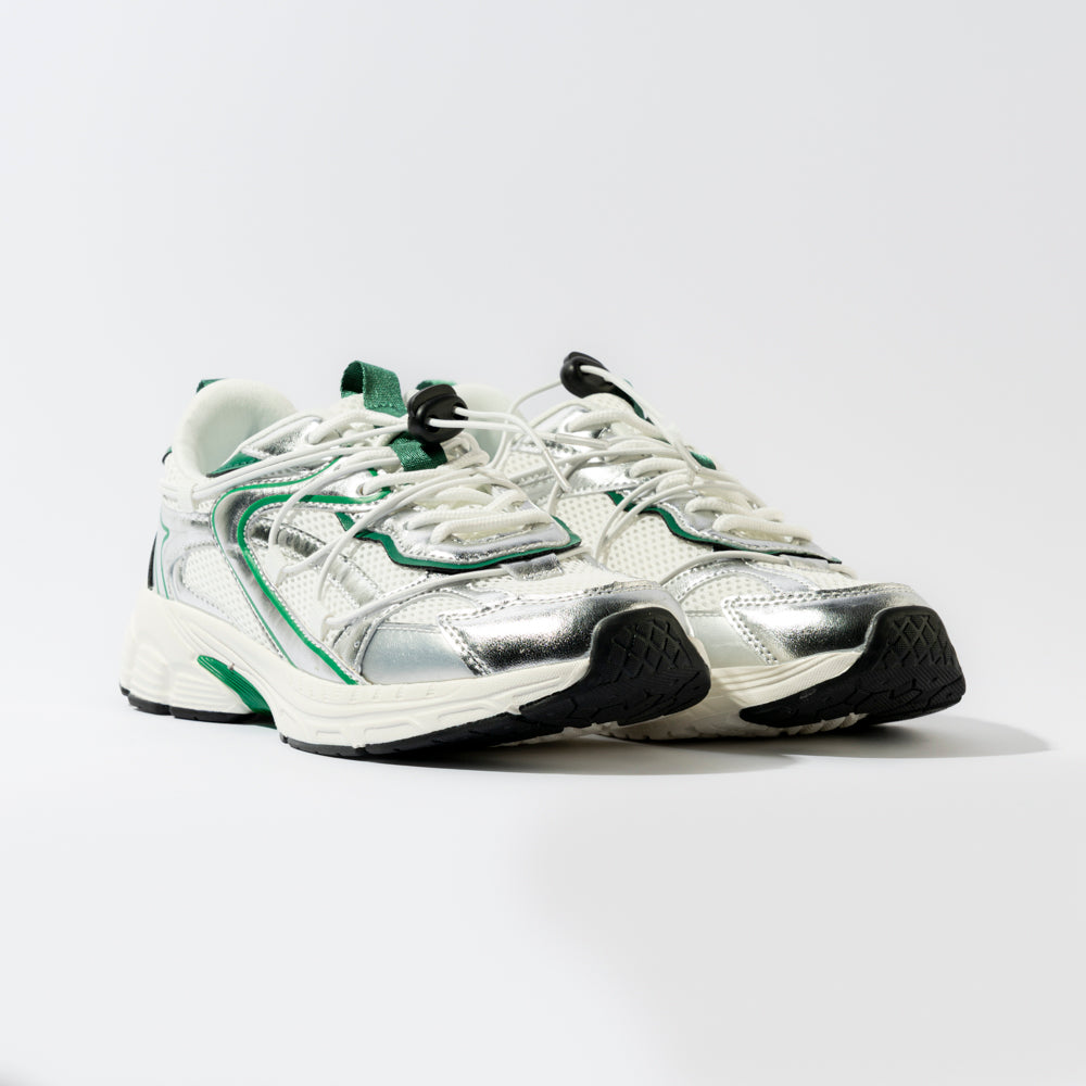 SILVER / GREEN