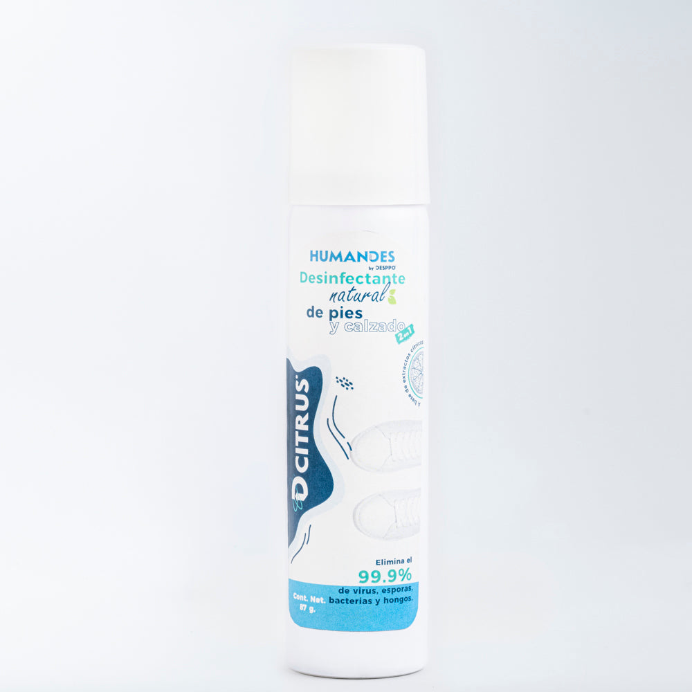 Desinfectante en aerosol para calzado | Protección antibacterial y frescura diaria