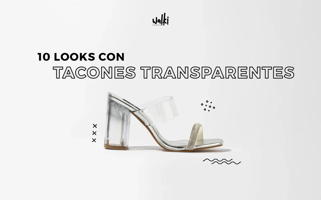 10 Outfits con Tacones Transparentes