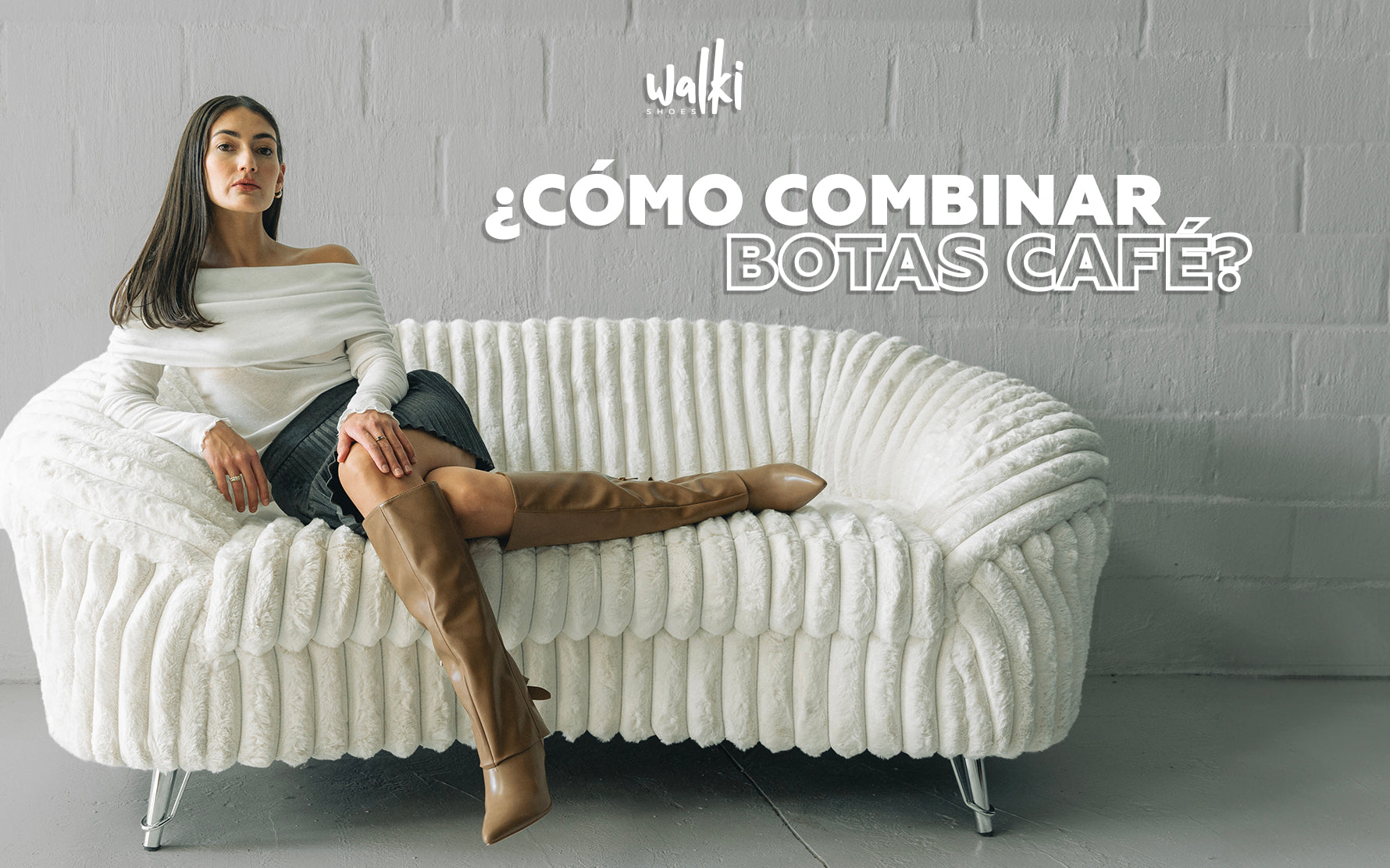 botas cafe mujer