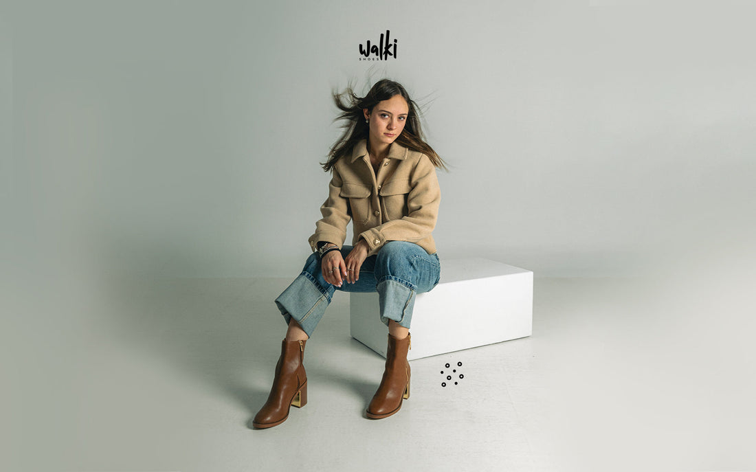 ¿Cómo usar botines con jeans?