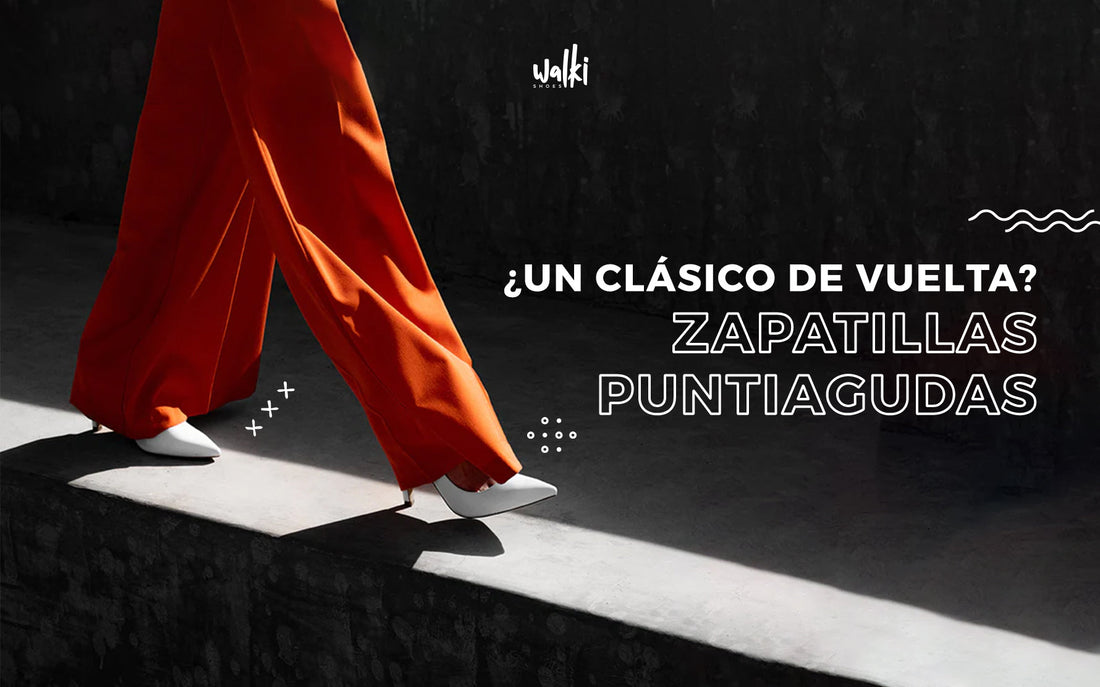 Zapatillas puntiagudas: la tendencia este 2025