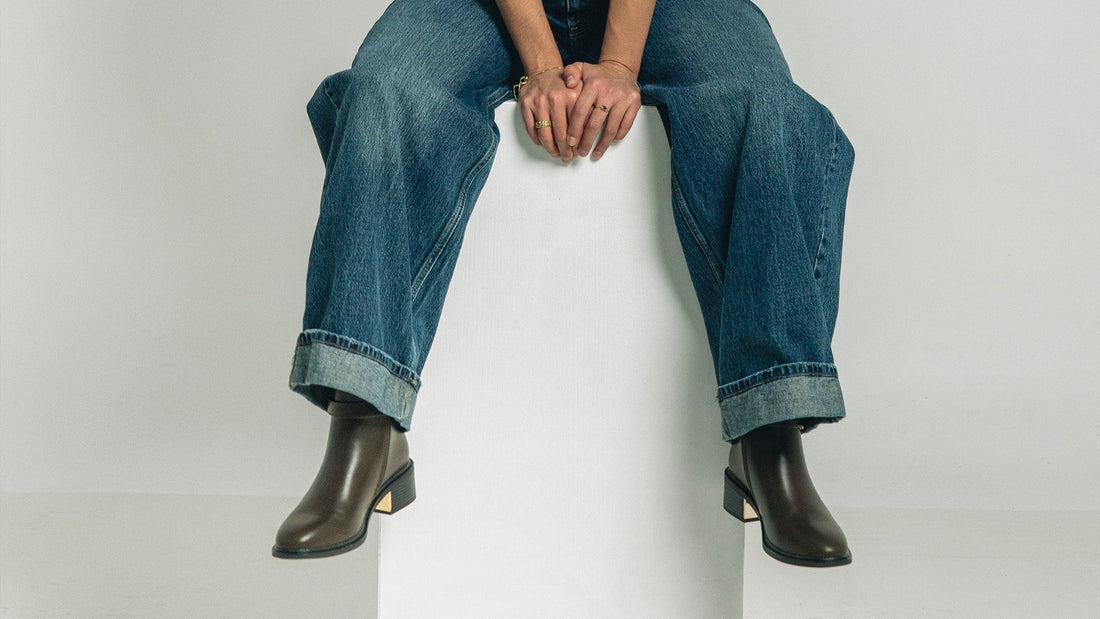 bota corta mujer
